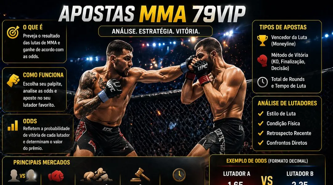 Apostas MMA extremamente atraentes 