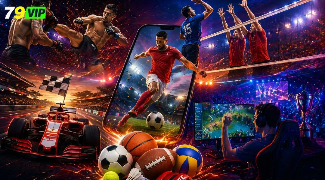Esportes 79VIP com muitos temas atraentes