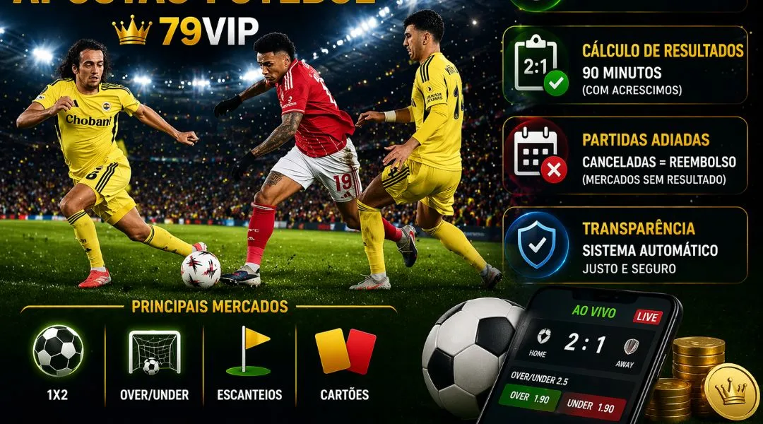 Regras de Jogo das Apostas Futebol 79VIP